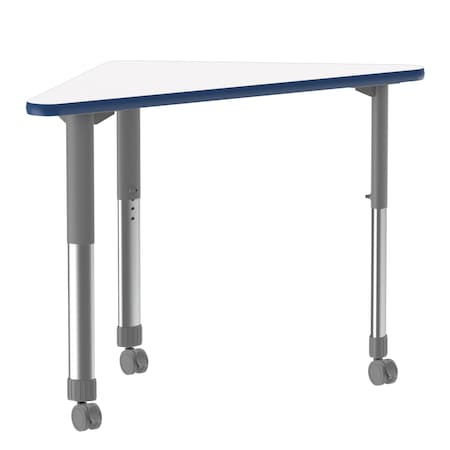 Correll HPL Collaborative Desk - Casters - Wing AD3041DE-WING-80-13-37-CK